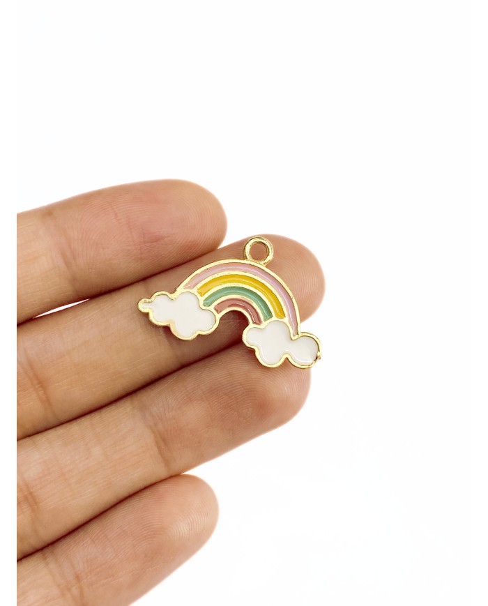 Gökkuşağı Kolye Bileklik Ucu Charm 1 Adet