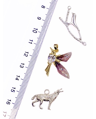 Taşlı Kuş Kolye Bileklik Ucu Charm 1 Adet