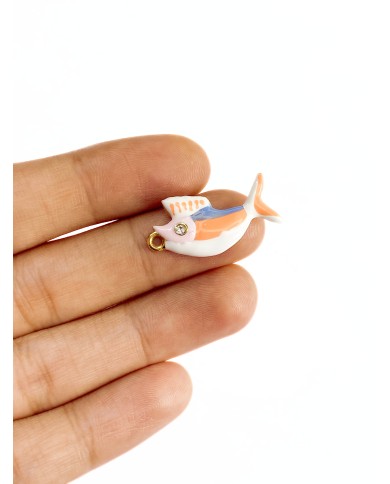 Kılıç Balığı Kolye Bileklik Ucu Charm Altın 1 Adet