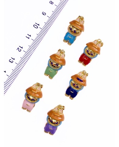 Labubu Kolye Bileklik Ucu Charm Kırmızı 1 Adet