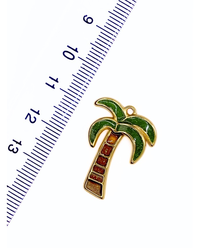 Palmiye Kolye Bileklik Ucu Charm 1 Adet