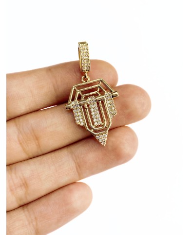 Zirkon Taşlı Kolye Bileklik Ucu Charm 1 Adet