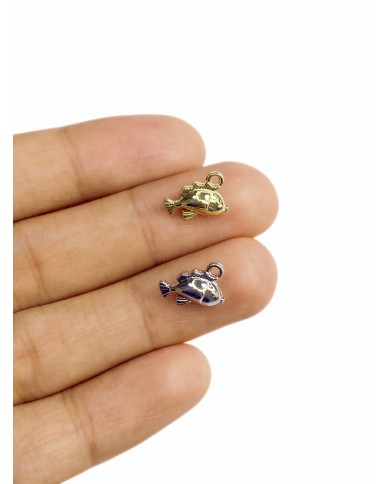 Balık Kolye Bileklik Ucu Charm Altın 1 Adet