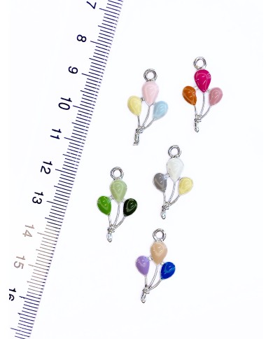 Balon Kolye Bileklik Ucu Charm Pembe 1 Adet