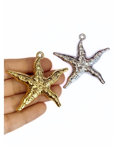 Deniz Yıldızı Kolye Bileklik Ucu Charm Altın 1 Adet