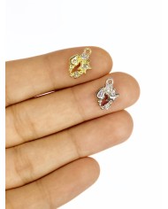 Deniz Yıldızı ve Deniz Kabuklu Kolye Bileklik Ucu Charm Altın 1 Adet