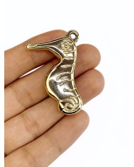 Deniz Atı Kolye Bileklik Ucu Charm Altın 1 Adet