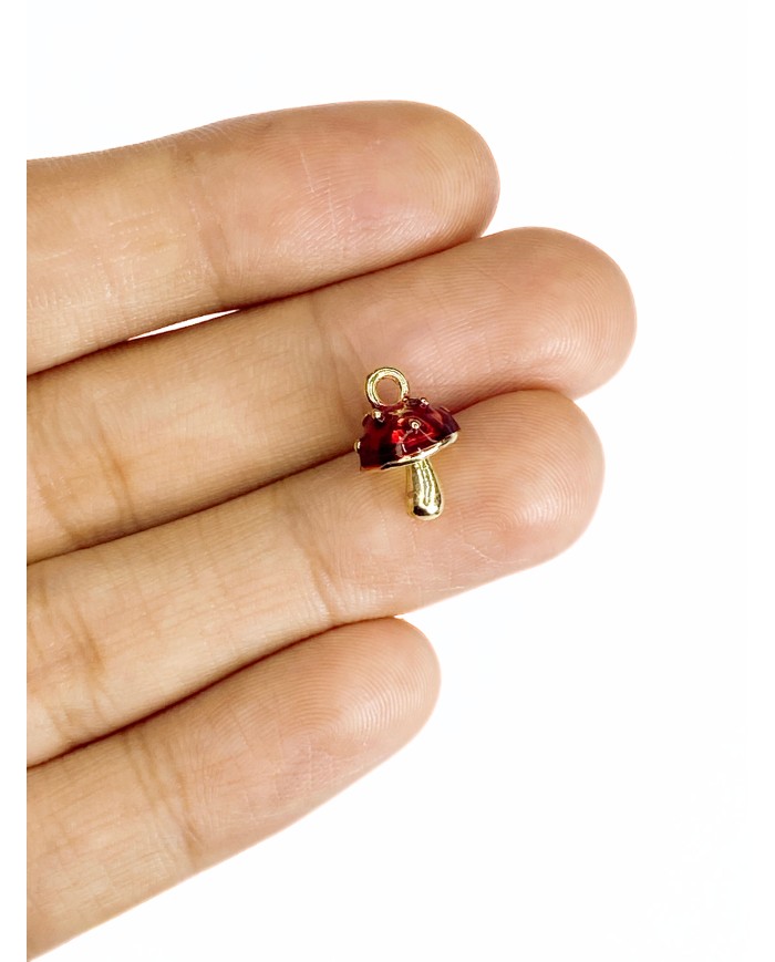 Mantar Kolye Bileklik Ucu Charm 1 Adet