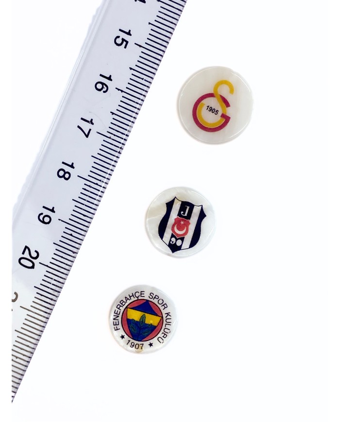 Galatasaray Amblemli Kolye Bileklik Ucu Charm 1 Adet