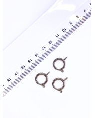 Çelik Halka Klips Kilit Nikel 12x12mm - 1 Adet