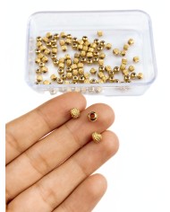 Çelik Ara Top Sarı 5x5mm - 1 Adet