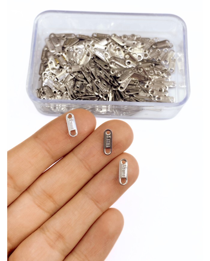 Çelik Plaka Stainless Steel Orijinallik Marka Aparatı Nikel 4x11mm - 1 Adet