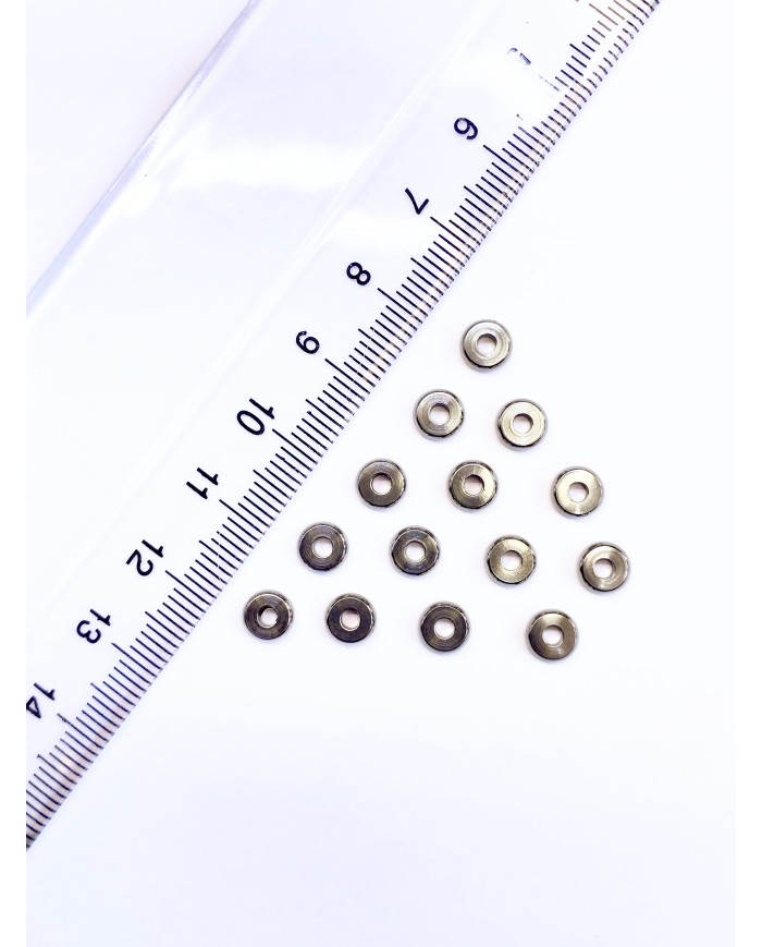 Çelik Halka Ara Aparat Nikel 6x6mm - 1 Adet