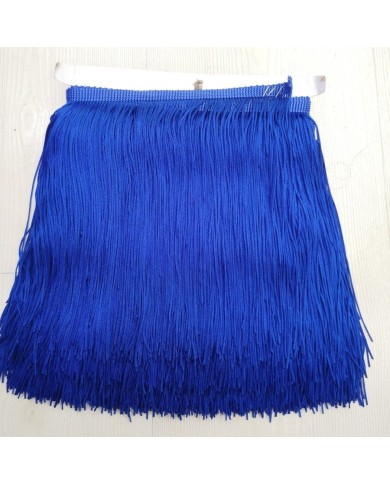 1 Metre - İp Saçak 20 cm -Saks Mavi 1 Metre - İp Saçak 20 cm -Saks Mavi