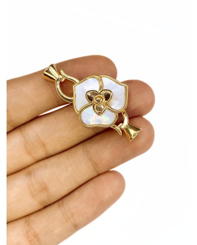 Pirinç Mineli Kapamalı Çiçek Uç - 1 Adet