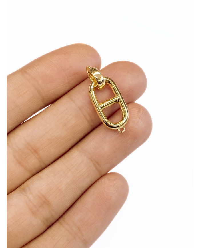 Pirinç Oval Uç - 1 Adet