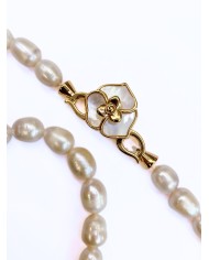 Pirinç Mineli Kapamalı Zirkon Taşlı Çiçek Uç - 1 Adet