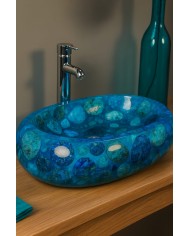 Elips Elit Model Lavabo Epoksi Silikon Kalıp