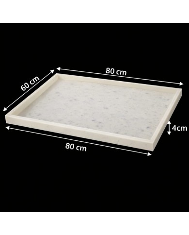 EPOKSİ MASA SEHPA VE LAVABO TEZGANI KALIBI 80X60X4