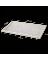 EPOKSİ MASA SEHPA VE LAVABO TEZGANI KALIBI 120X70X5 CM
