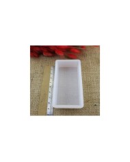 Dikdörtgen Reçine Epoksi,Mum,Sabun ve Beton Kalıbı 8 cm -Kod:58