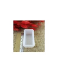 Dikdörtgen Reçine Epoksi,Mum,Sabun ve Beton Kalıbı 4 cm - Kod:18