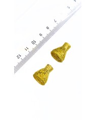 Zamak Tesbih Başlığı Nikel - 15x19mm