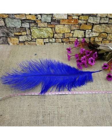 Tekli Kuş Tüyü - mavi- 25/30 cm Tekli Kuş Tüyü - mavi- 25/30 cm