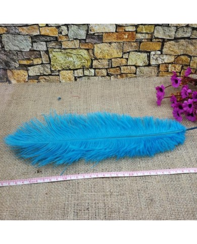 Tekli Kuş Tüyü - Açık Mavi- 25/30 cm Tekli Kuş Tüyü - Açık Mavi- 25/30 cm