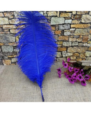 Tekli Kuş Tüyü Uzun - Mavi- 35/40 cm Tekli Kuş Tüyü Uzun - Mavi- 35/40 cm