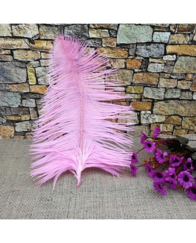 Tekli Kuş Tüyü Kısa - Pembe- 25/30 cm Tekli Kuş Tüyü Kısa - Pembe- 25/30 cm