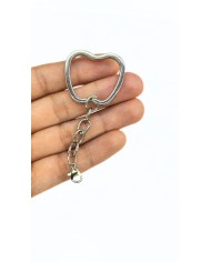 Anahtarlık Çanta Halkası Uzatma Zincirli Elma Nikel 32x29mm - 1 Adet