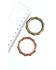 Yaylı Kanca Anahtarlık Çanta Askı Aparatı Köşeli Antik Yeşil 42x42mm - 1 Adet