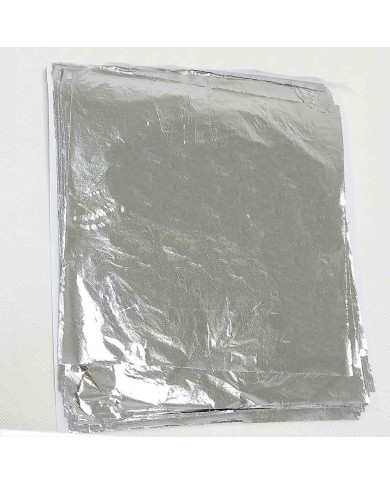 Yaprak Varak Kağıt Renk Gümüş 5 Adet