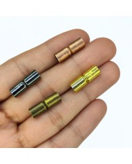 Mıknatıslı Kolye Bileklik Kilidi Kapama Sarı - 1 Adet