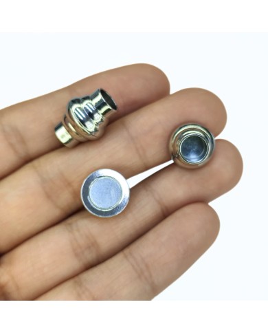 Mıknatıslı Kolye Bileklik Kilidi Kapama Sarı - 1 Adet