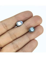 Mıknatıslı Kalp Kolye Bileklik Kilidi Kapama Nikel - 1 Adet