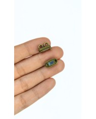 Mıknatıslı Halkalı Kolye Bileklik Kilidi Kapama Sarı - 1 Adet