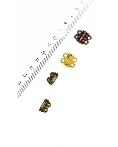 Mıknatıslı Halkalı Kolye Bileklik Kilidi Kapama Sarı - 1 Adet