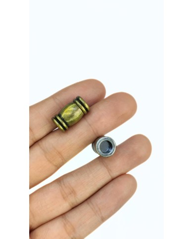 Mıknatıslı Kolye Bileklik Kilidi Kapama Antik Yeşil - 1 Adet