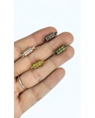 Mıknatıslı Kapsül Kolye Bileklik Kilidi Kapama Pembe - 1 Adet