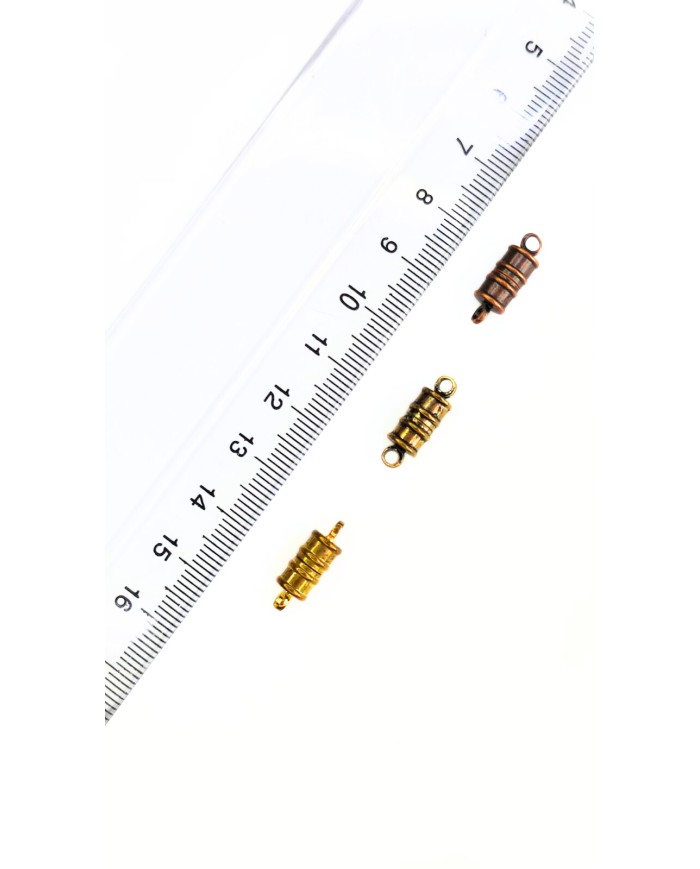 Mıknatıslı Kapsül Kolye Bileklik Kilidi Kapama Pembe - 1 Adet