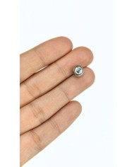 Mıknatıslı Top Kolye Bileklik Kilidi Kapama Nikel - 1 Adet
