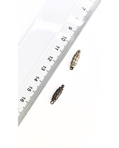 Mıknatıslı Kapsül Kolye Bileklik Kilidi Kapama Nikel - 1 Adet