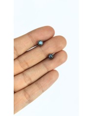 Mıknatıslı Kapsül Kolye Bileklik Kilidi Kapama Nikel - 1 Adet