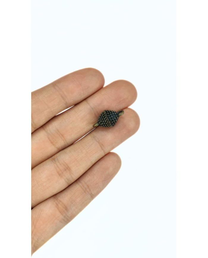 Mıknatıslı Noktalı Kolye Bileklik Kilidi Kapama Bakır - 1 Adet