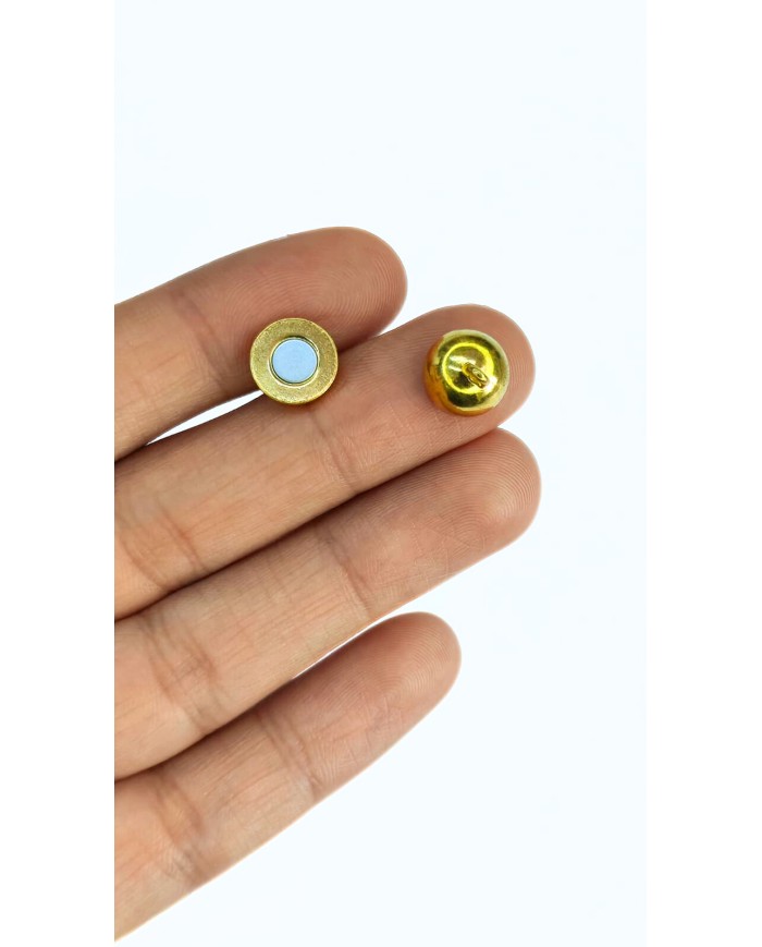 Mıknatıslı Top Kolye Bileklik Kilidi Kapama Nikel - 1 Adet