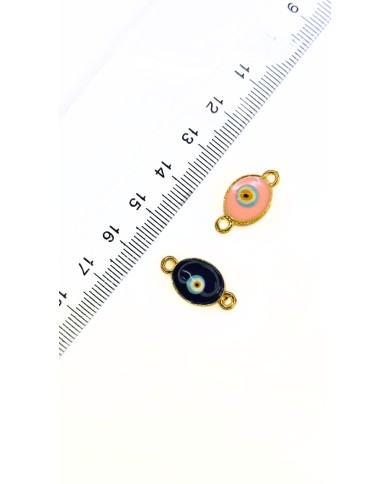 Mıknatıslı Nazar Boncuklu Kolye Bileklik Kilidi Kapama - 1 Adet