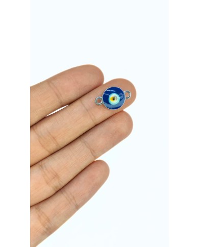 Mıknatıslı Nazar Boncuklu Kolye Bileklik Kilidi Kapama - 1 Adet