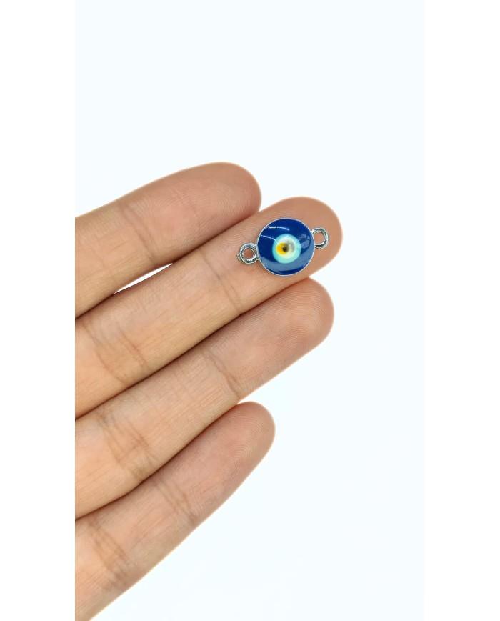 Mıknatıslı Nazar Boncuklu Kolye Bileklik Kilidi Kapama - 1 Adet